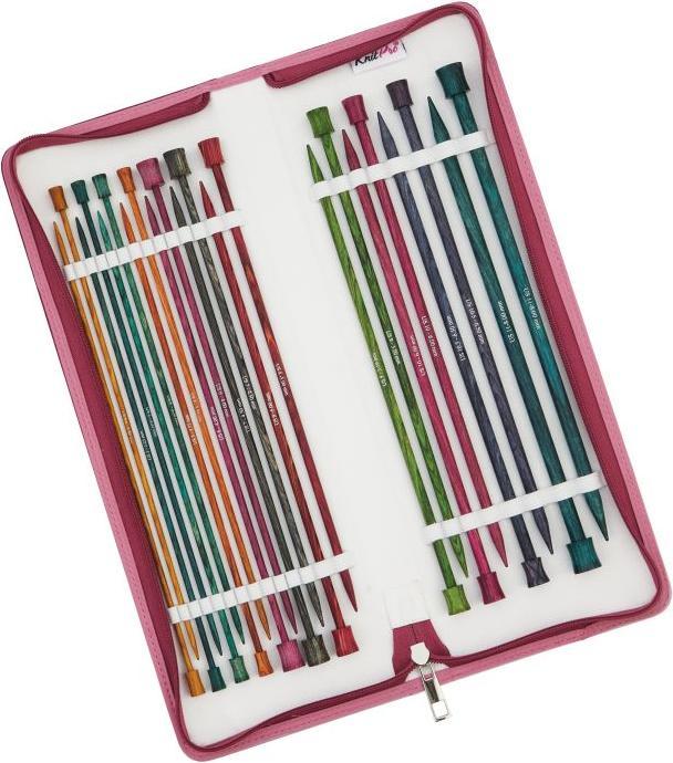 Actual product image Knitpro Jacket knitting needles Dreamz wood, 25 cm, 3.00 - 8.00 mm