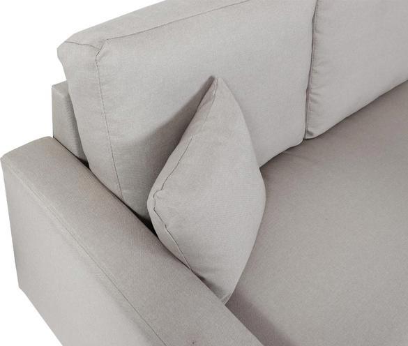 Image du produit Swisshandel24 Canapé d'angle avec coffre de rangement HWC-L17, canapé en L, surface de couchage Nosagfeder  beige (Canapé d'angle)