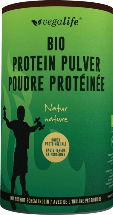 Immagine prodotto vegalife Protein Pulver Natur (Neutro, Sostituto dei pasti o muesli, Frullato sportivo, leggermente nocciola, 1 pz., 450 g)