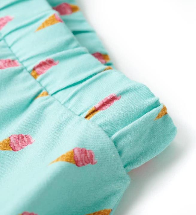 Produktbild VidaXL Kinderrock Helles Minzgrün 104,Material: 94 % Baumwolle. 6 (104)