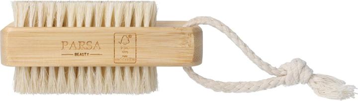 Actual product image Parsa Beauty Parsa Nail Brush, beige bamboo FSC wood