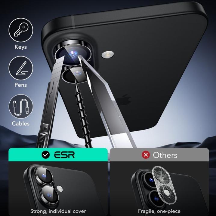 Produktbild ESR Armorite (1 Stück, Apple iPhone 16 Plus, Apple iPhone 16)