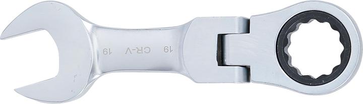 Actual product image BGS Ratchet Combination Wrench short adjustable 19 mm (19 mm)