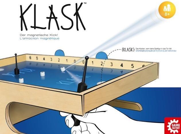 Actual product image Game Factory Klask (international version) (German, French, Italian)