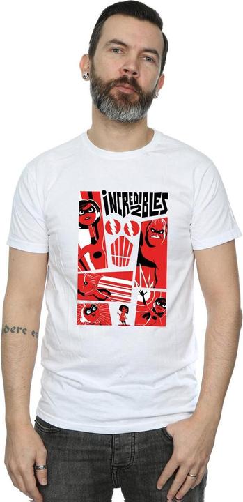 Immagine prodotto T-shirt in cotone con collage (3XL)