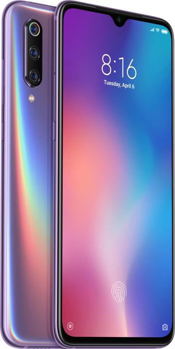 Produktbild Xiaomi Mi 9 (128 GB, Lavender Violet, 6.39", Dual SIM, 48 Mpx, 4G)