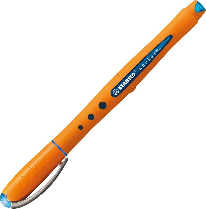 Image du produit STABILO worker+ Roller à encre (Bleu, 1 x)