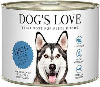 Immagine prodotto Dog's love Pesce adulto, amaranto, carota e dente di leone (Adulto, 1 pz., 200 g)