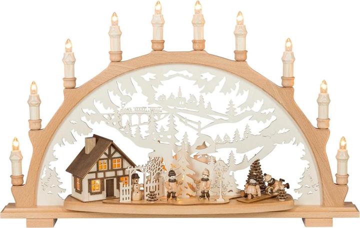 Saico Original Schwibbogen Winterkinder