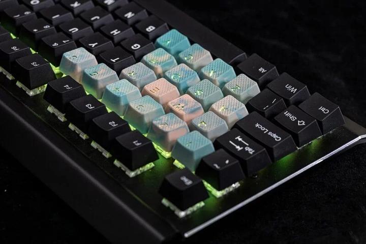 Produktbild Tai-Hao 23-Key Rubber Camo Keycap Set