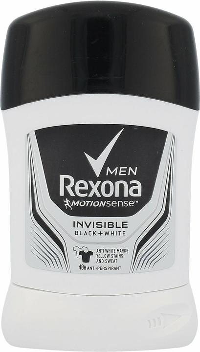 Actual product image Rexona Invisible on Black + White Clothes (Stick, 50 ml)