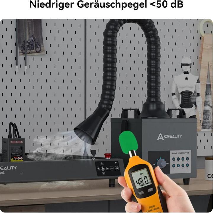 Produktbild Creality Portable Rauchabsaugung mit Filter (Reinigung)