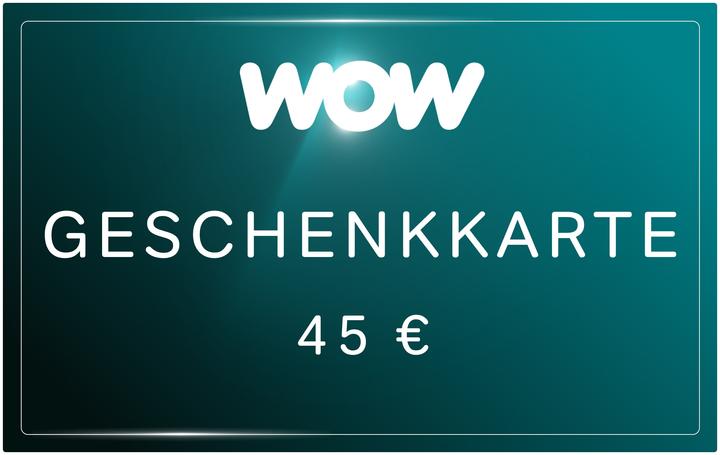 Image du produit WOW TV Carte cadeau de streaming (45 EUR)