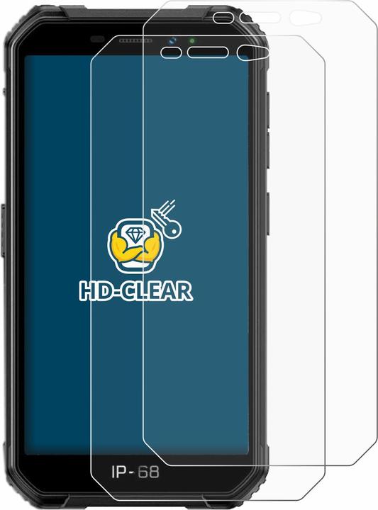 Produktbild BROTECT Schutzfolie Displayschutz Klar (2 Stück, Ulefone Armor X6)