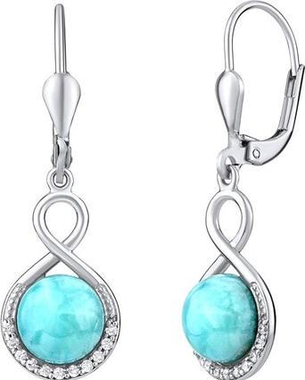 Immagine prodotto Silvego Orecchini in argento con Larimar naturale JST14710LR (Argento 925)