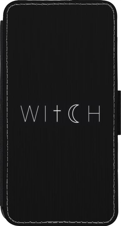 Image du produit PhoneLook Coque Wallet noir Halloween 22 witch word (Apple iPhone 14 Pro)