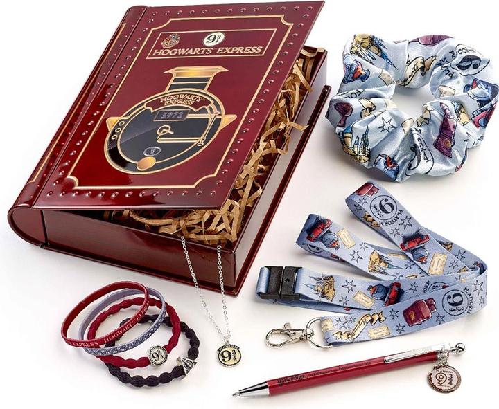 Produktbild GeschenkSet Hogwarts Express (25% Polyester, 25% Papier, 25% Gummi, 25% Kunststoff)