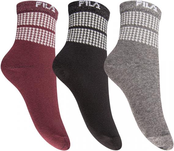 Produktbild FILA Kindersocken (3er Pack, 27 - 30)