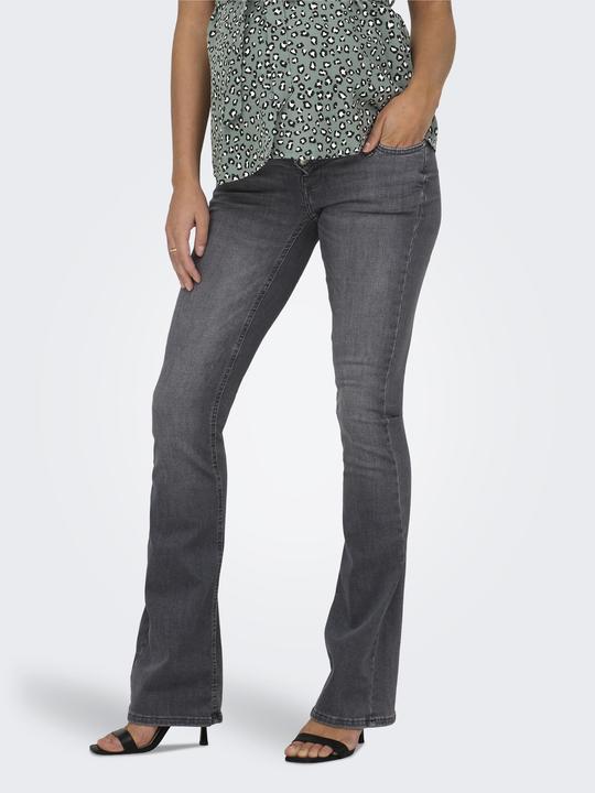 Actual product image Only Maternity OLMBlush Mid Flared Jeans (32)