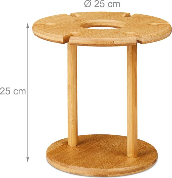 Immagine prodotto Relaxdays Porta calici da vino (Chiusura per il vino)