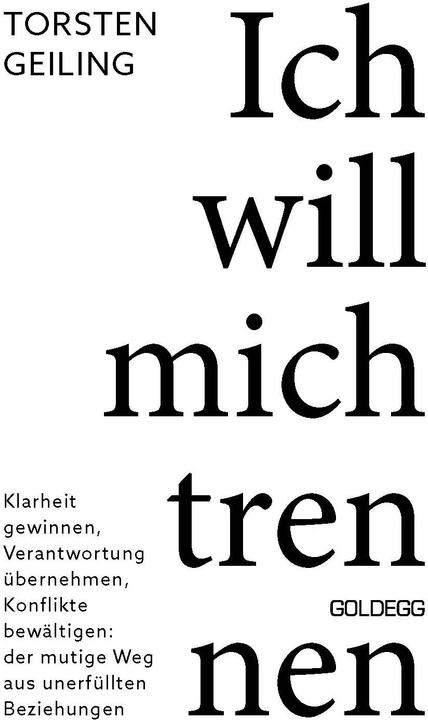 Ich will mich trennen (Allemand, Torsten, Geiling, 2024)