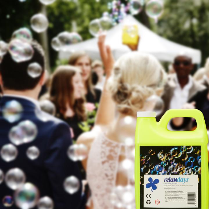 Actual product image Relaxdays Bubble refill canister