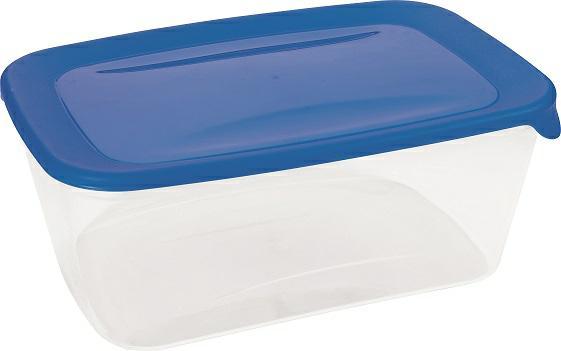 Produktbild Curver Fresh&Go Lebensmittelbehälter Rechteckig Blau Transparent (1 l)