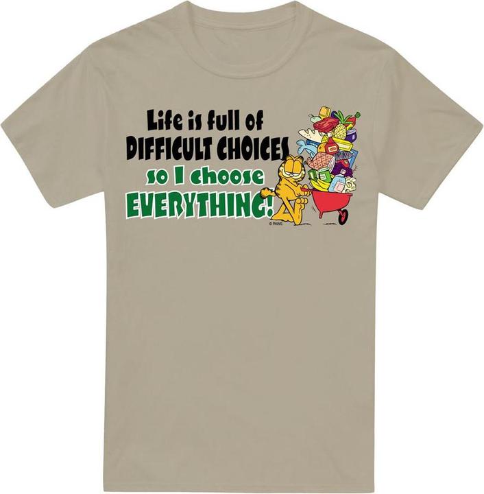 Produktbild Garfield Difficult Choices TShirt (L)