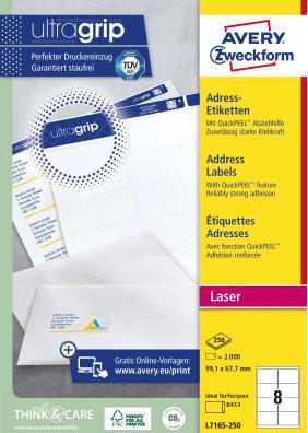Actual product image Avery Versandetiketten blickdicht