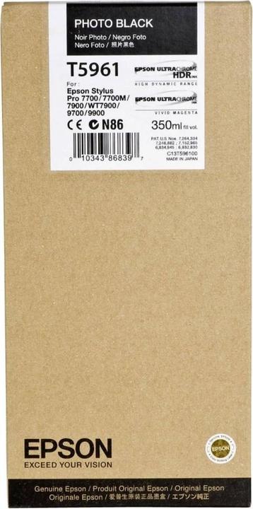 Produktbild Epson T5961 (PBK)