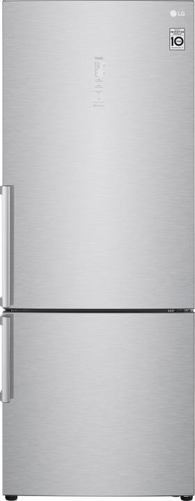 Produktbild LG GBB569NSAGB Kombinierter Kühlschrank 70cm, Klasse D, 462L, Wi-Fi, Kein Frost, Grau (462 l)