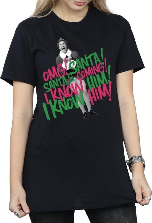 Produktbild Elf Santa's Coming TShirt (L)