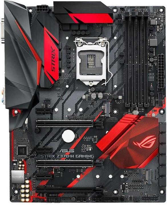 Produktbild ASUS Rog Strix Z370-H Gaming (LGA 1151, Intel Z370, ATX)