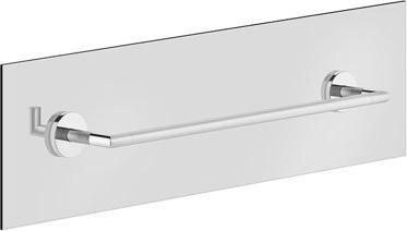 Image du produit Gessi Anello, porte-serviettes 450mm pour montage sur une paroi en verre, 63826