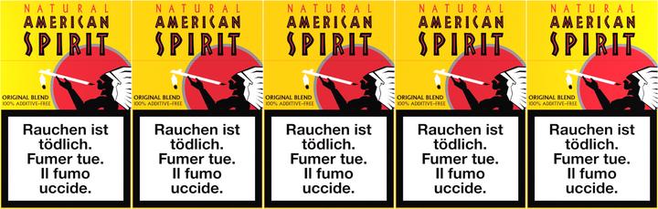 Immagine prodotto Natural American Spirit Scatola gialla (10 pz.)