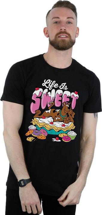 Actual product image Scooby Doo Mens Life Is Sweet T-Shirt (XXL)
