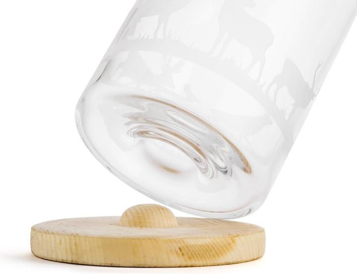 Immagine prodotto Nature's Design Caraffa di vetro Mucche Suje (1 l)