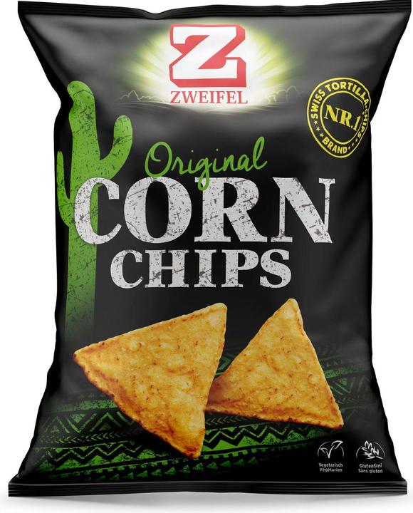 Actual product image Zweifel Corn Chips Original (125 g)