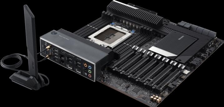 Productafbeelding ASUS Pro Ws Wrx80e-Sage Se Wifi Ii (sWRX8, AMD WRX80, E-ATX)