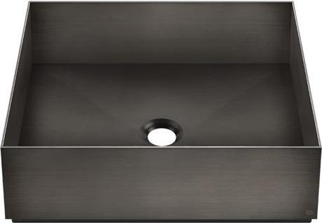 Image du produit Gessi 316, vasque à poser en acier inoxydable 400x400mm, 54605 (580 mm, 580 mm)
