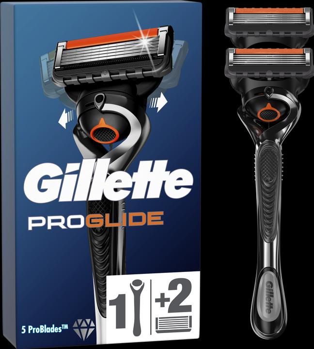 Immagine prodotto Gillette Venus Gillette - Rasoio Fusion Proglide Flexball per uomo + 2 testine di ricambio