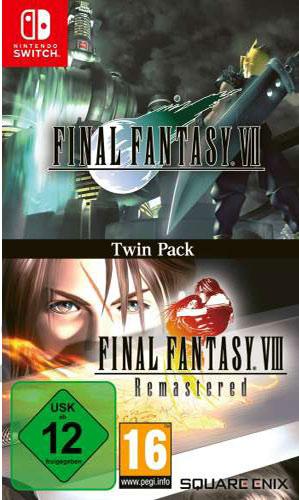 Square Enix Final Fantasy 7+8 Twin Pack (Switch, Switch Lite, Switch OLED, DE)