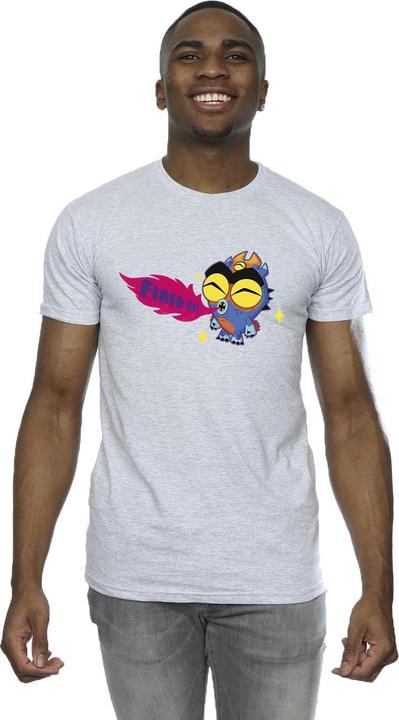 Actual product image Disney Mens Big Hero 6 Baymax Fred Fired Up T-Shirt (L)