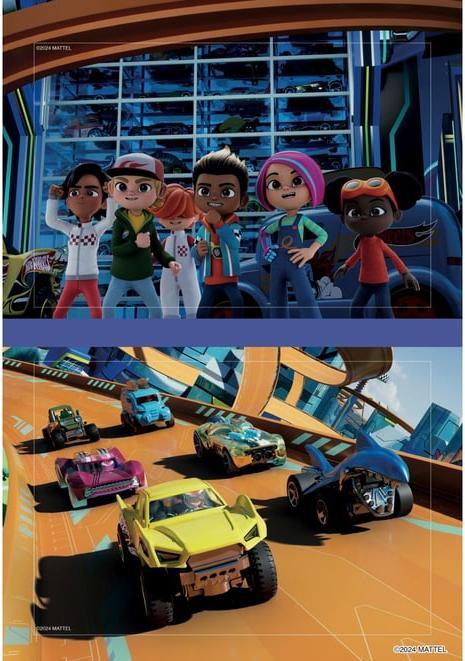 Actual product image Panini Hot Wheels? Let's Race: Fast-paced sticker and colouring fun