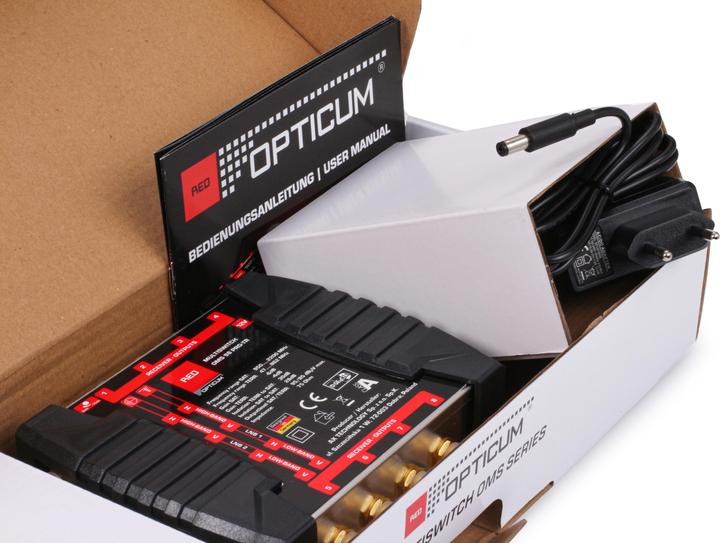 Immagine prodotto Opticum Multiswitch OMS 9/8 PRO-TR (Multiinterruttori)