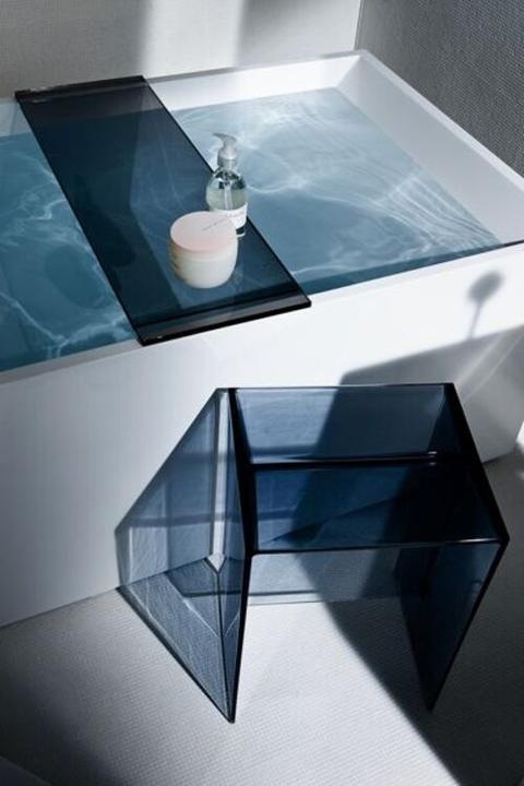 Produktbild Laufen Badewanne KARTELL 1700x860mm m LED-B. i Überlaufspalt weiss (250 l, 170 cm, 86 cm)