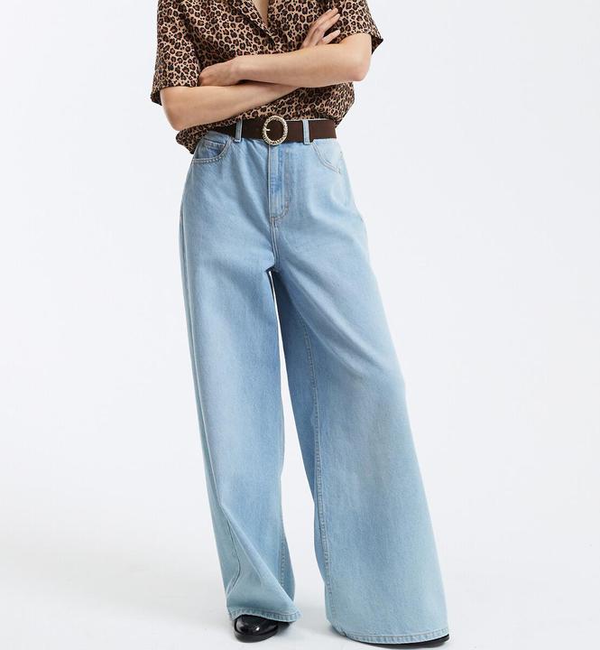 Produktbild La Redoute Collections Extraweite High-Waist-Jeans (M)