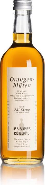 Produktbild Sirupier de Berne Orangenblüten Sirup 70 cl Le Fl.Depot Fr. 1.- (1 x 70 cl)