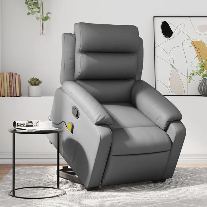 Image du produit VidaXL Fauteuil de massage avec releveur Similicuir