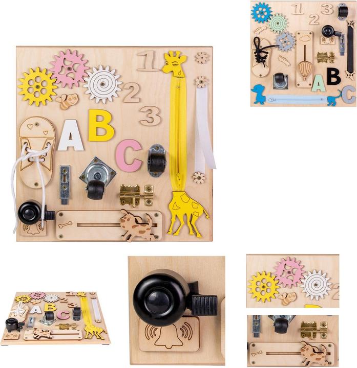 Produktbild Moni Lernboard, Lerntafel klein aus Holz